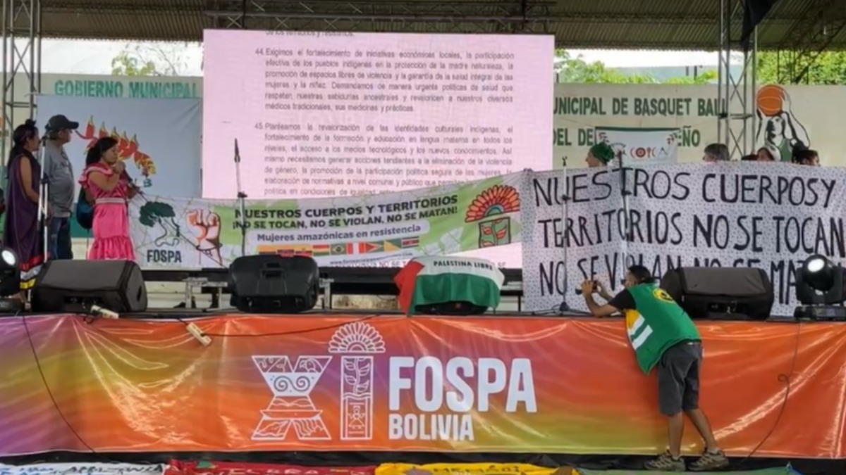 Conclusiones del eje temático 4 del FOSPA 2024. Foto: Captura