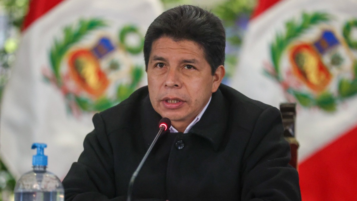 El expresidente de Perú,  Pedro Castillo.