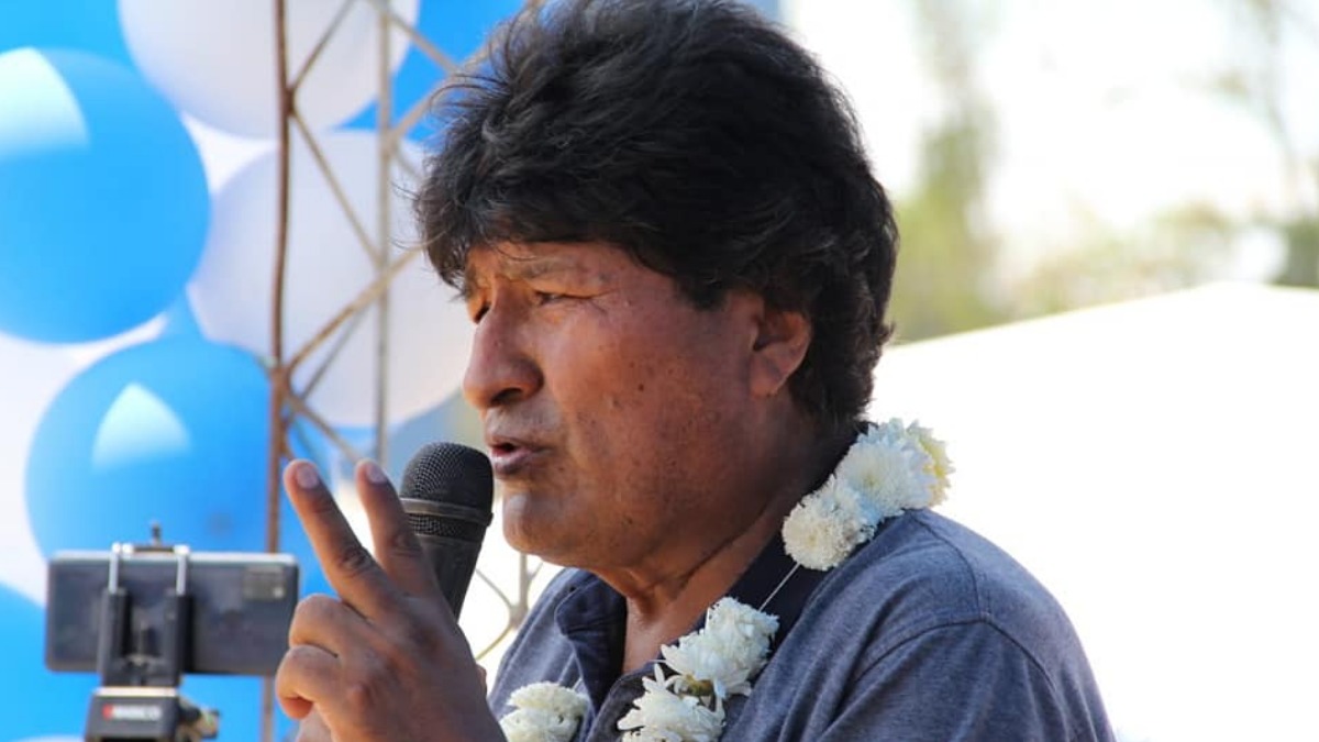 El presidente del MAS, Evo Morales. Foto: ABI
