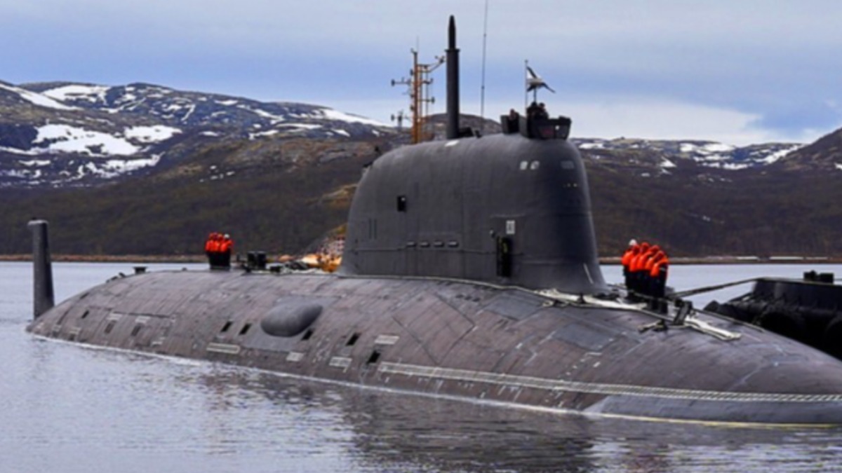 El submarino ruso de propulsión nuclear 'Kazan'.