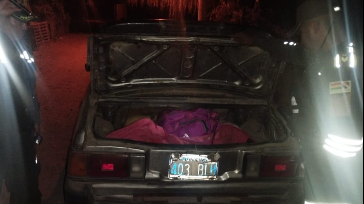 La mujer fue encontrada en la maletera de un motorizado. Foto: RRSS