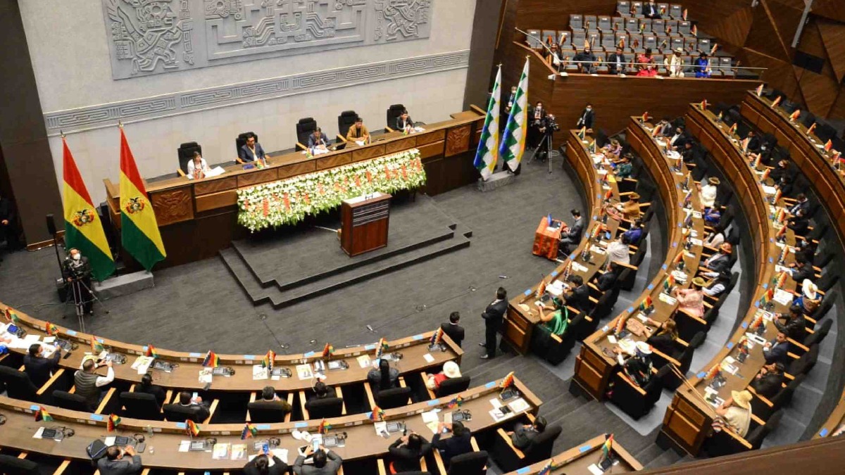 La sesión de la ALP. Foto: archivo Senado