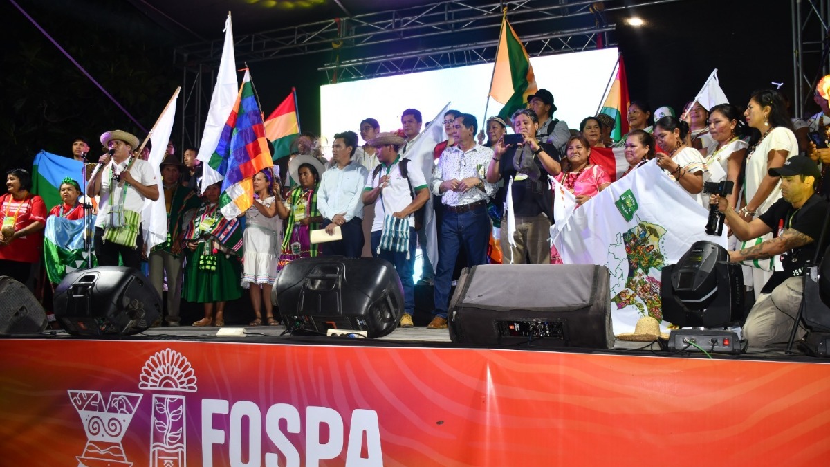 Más de 1.200 personas participan en el Foro Social Panamazónico XI. Foto: FOSPA