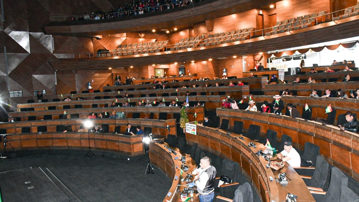 Sesión del pleno de la Asamblea Legislativa. Foto: Senado.