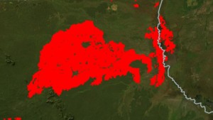 En 34 días de incendio, el fuego en ANMI San Matías alcanzó las 270.000 hectáreas