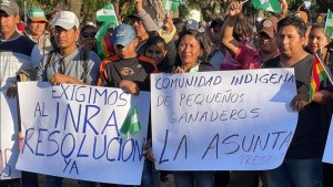 Indígenas de San Rafael dan 15 días al INRA para revocar irregular otorgación de tierras