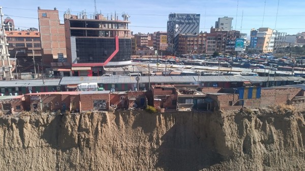 Construcciones en el departamento de La Paz. Foto: ANF