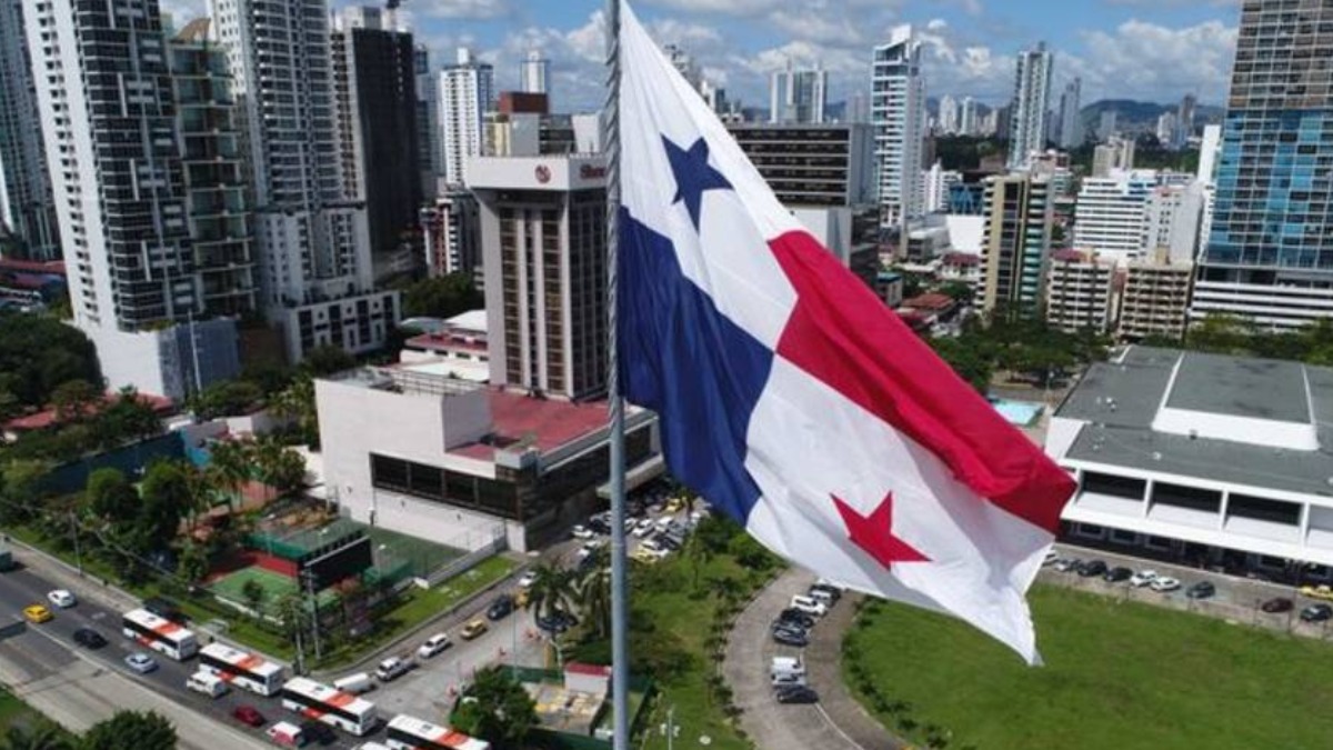 Bandera de Panamá.