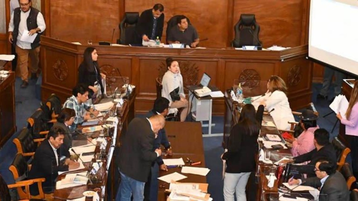 Comisión mixta de Constitución. Foto: Captura