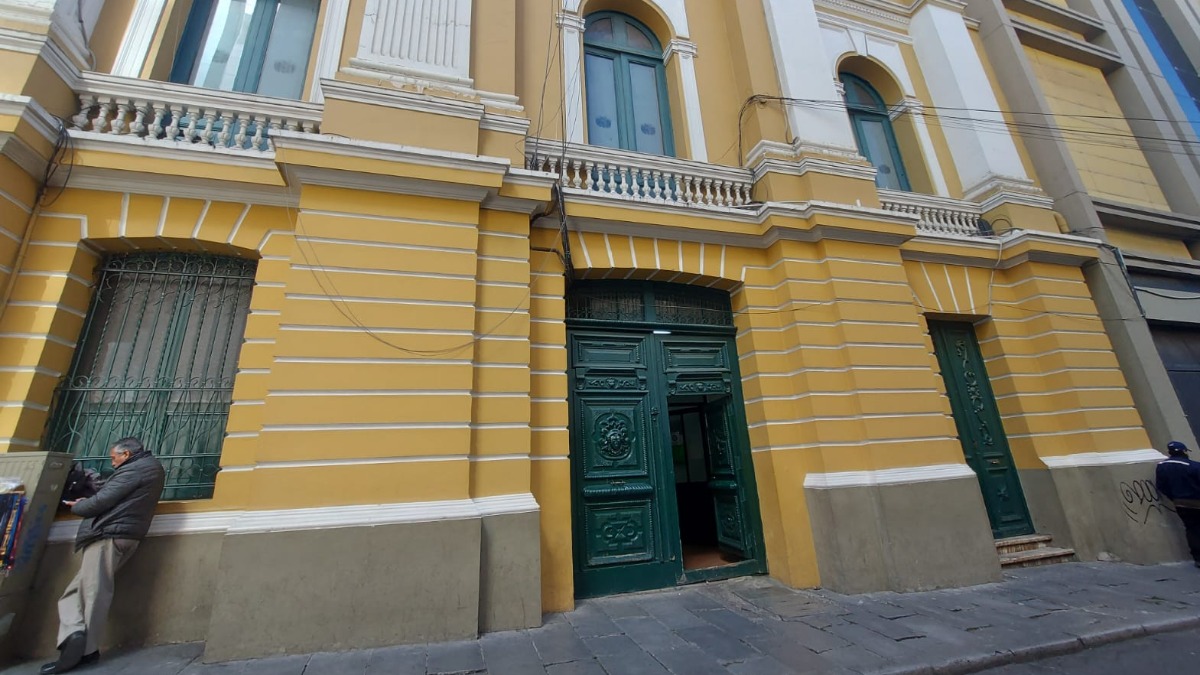 El edificio donde se habría cometido el delito: Foto: ANF