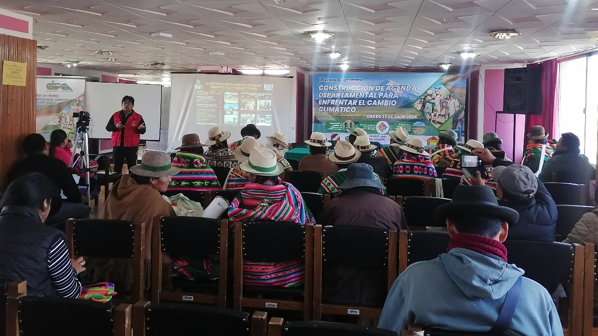 El Encuentro departamental en la ciudad de Oruro. Foto: Cipca