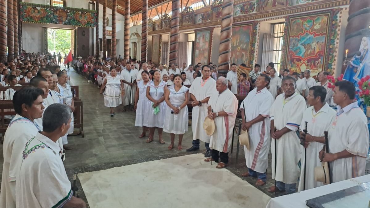 El Gran Cabildo Indigenal en la parroquia de San Ignacio de Moxos.