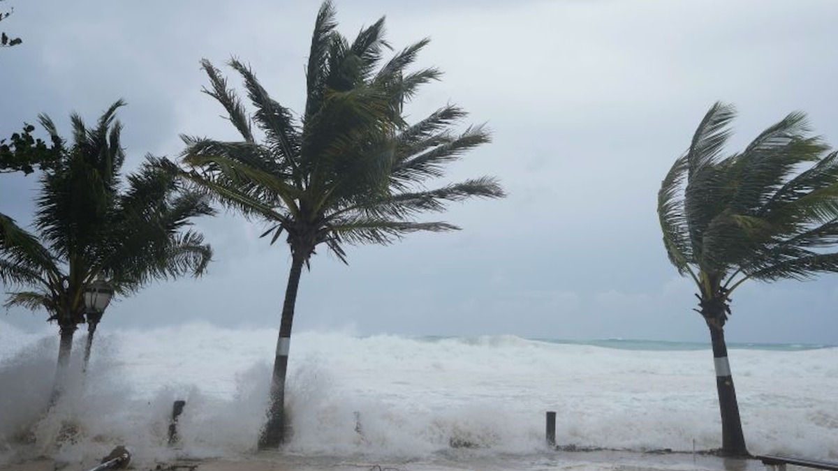 El paso del huracán 'Beryl' por países del Caribe.