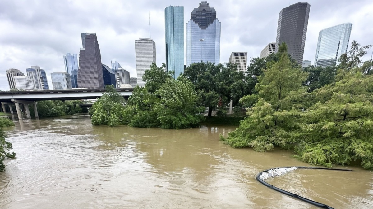 El paso del  huracán 'Beryl' por Texas, EEUU.