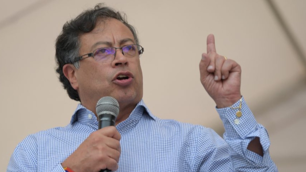 El presidente de Colombia, Gustavo Petro.