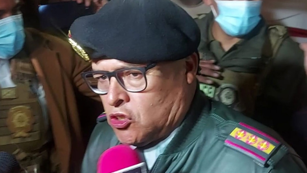 Excomandante del Ejército, Juan José Zúñiga. Foto: Captura