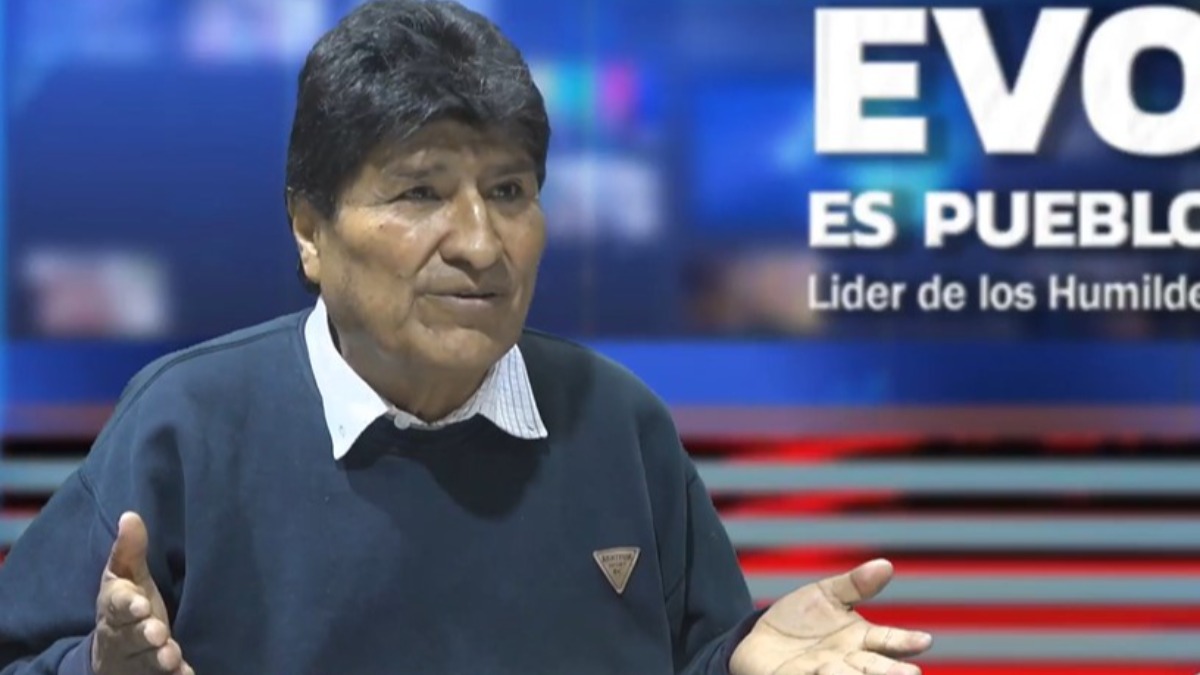 Expresidente Evo Morales. Foto: Captura