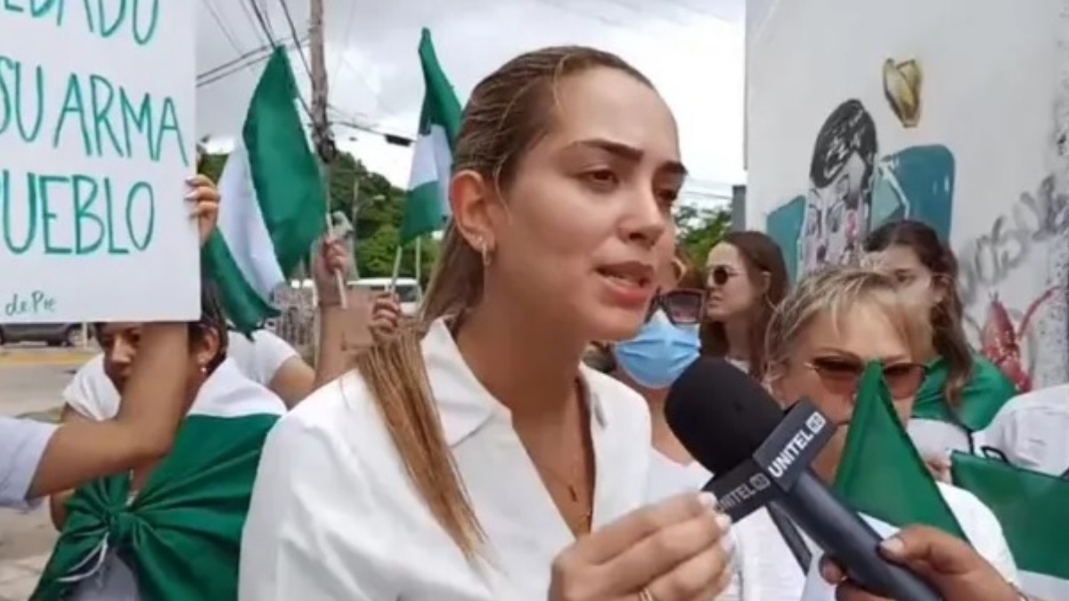 Fátima Jordán, esposa de Luis Fernando Camacho. Foto: Internet