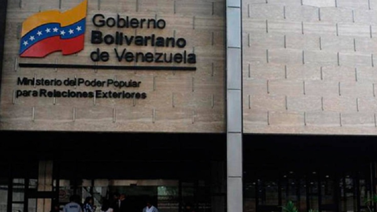 Instalaciones del Ministerio del Poder Popular para Relaciones Exteriores.