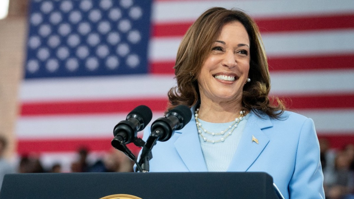 La vicepresidenta de EEUU, Kamala Harris.