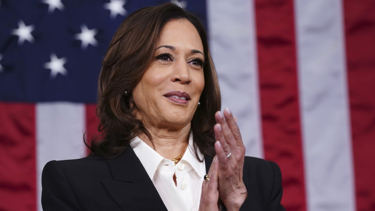 La vicepresidenta, Kamala Harris.