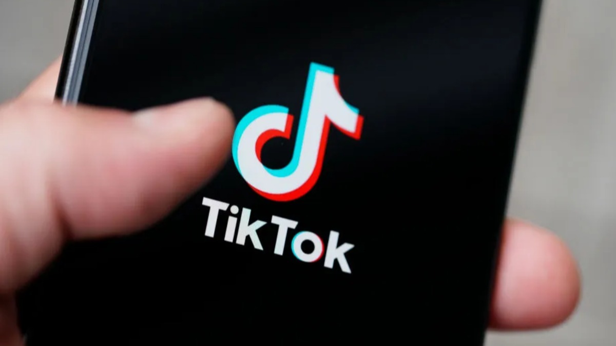 Logotipo de la red social TikTok.