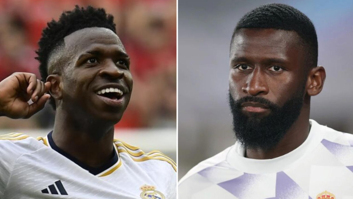 Los jugadores del Real Madrid, Vinícius Jr. y Antonio Rüdiger