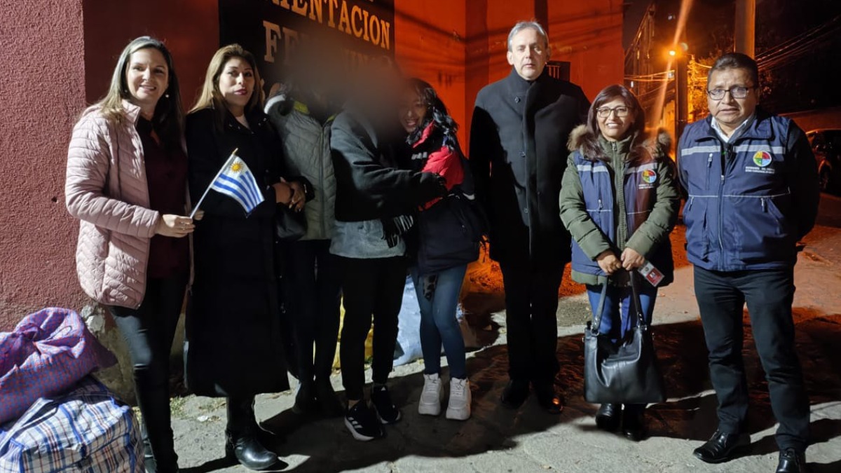 Madre e hija, turistas uruguayas, libres. Foto: DP