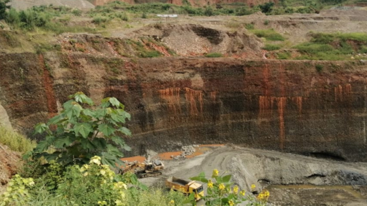 Minería aurífera a cielo abierto en Tipuani. Foto: ANF archivo