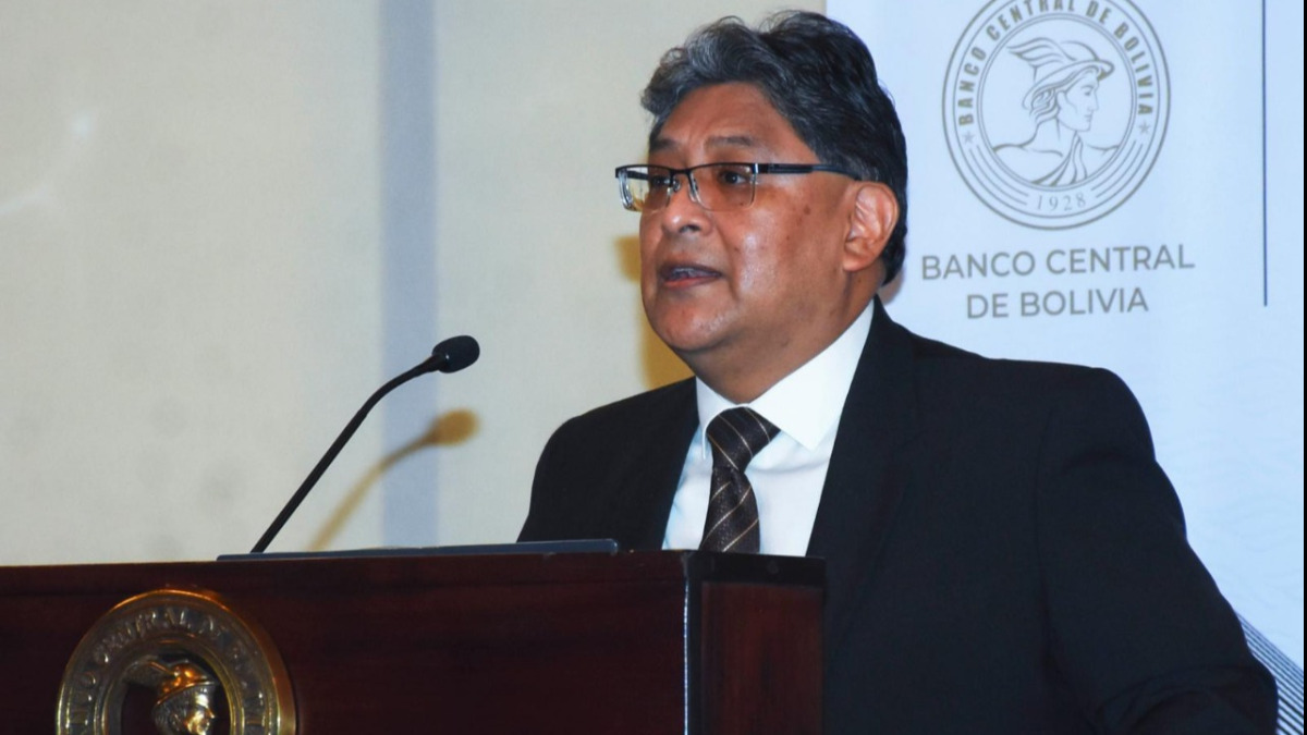 Presidente del Banco Central de Bolivia, Edwin Rojas. Foto: Internet