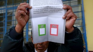 Referéndum: Diputado alerta que la Constitución prohíbe sobreponer otra votación en las elecciones judiciales