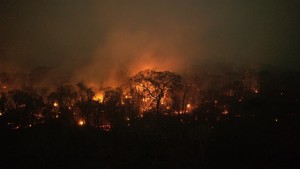 Bolivia registra 53 incendios, la humareda causa suspensión de vuelos y afecciones respiratorias