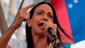 María Corina Machado lidera las protestas de la oposición venezolana en el día mundial de movilización