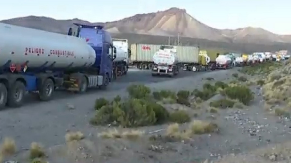 Bloqueo en Tambo Quemado