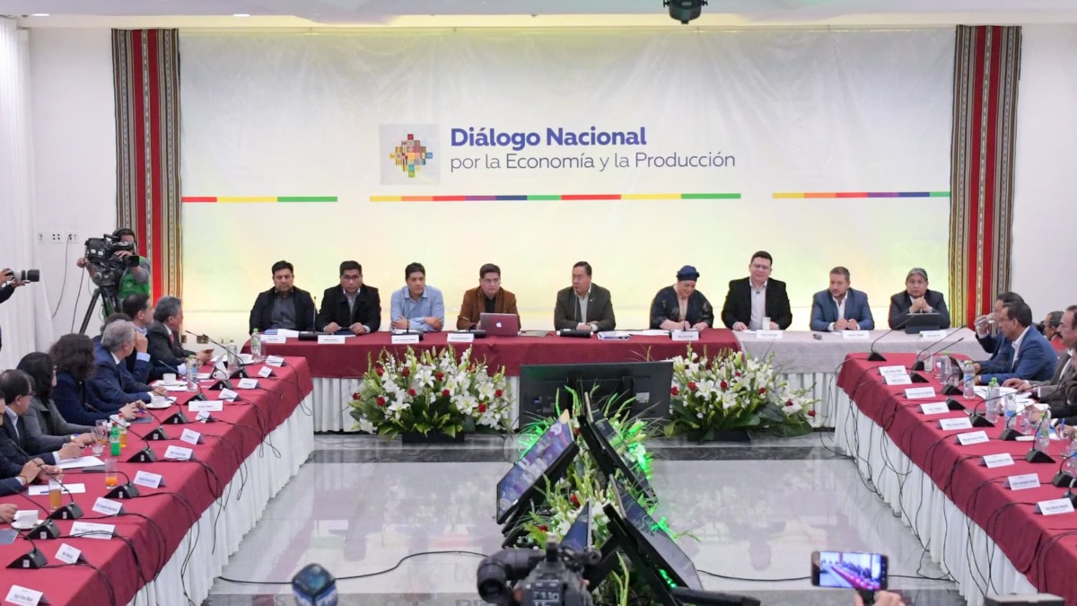 Diálogo Nacional entre Gobierno y empresarios privados. Foto: Internet