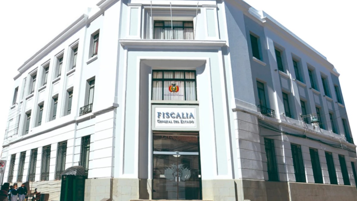 Edificio de la Fiscalía General del Estado en Sucre. Foto: Ministerio Público