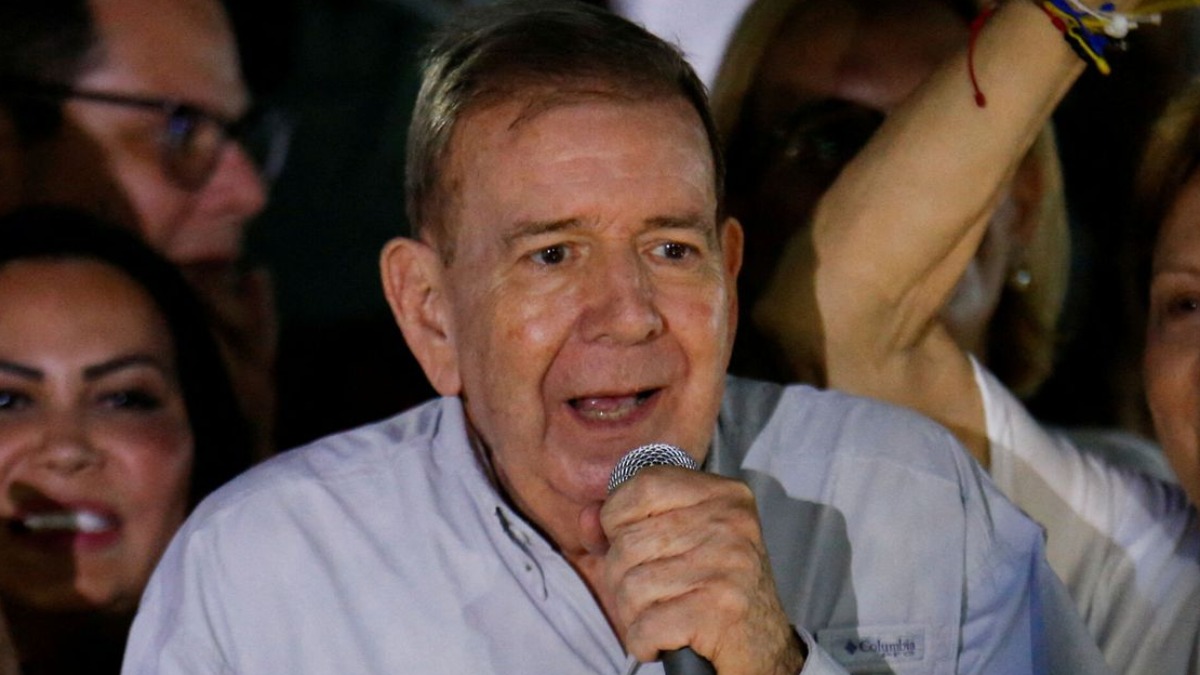 El candidato opositor venezolano Edmundo González.