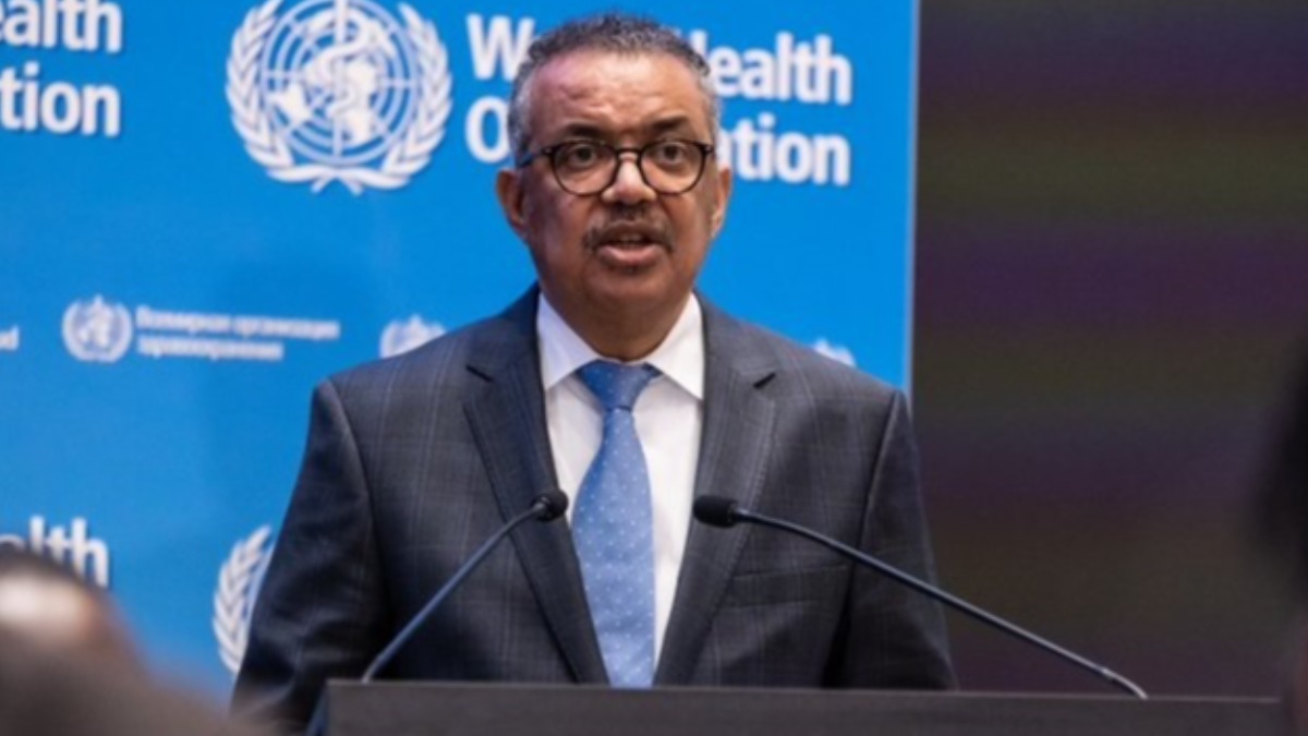 El director general de la OMS, Tedros Adhanom Ghebreyesus.