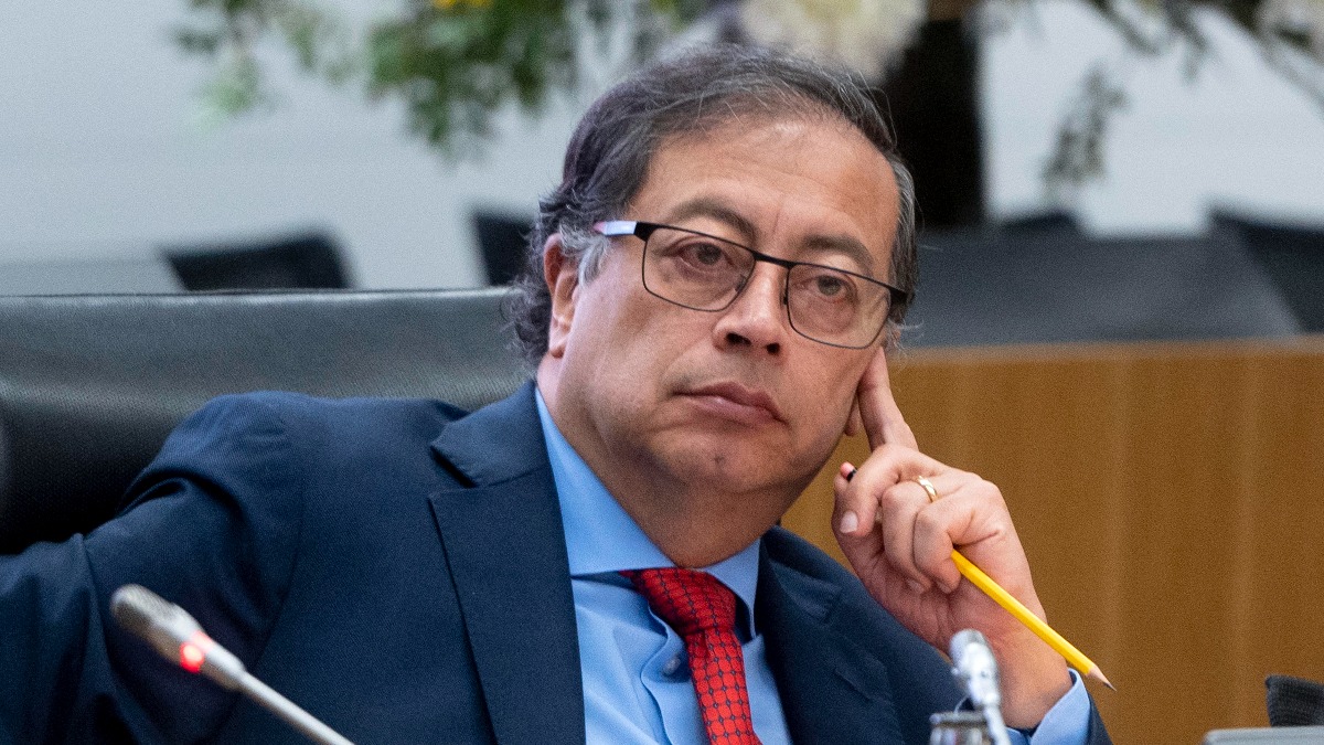 El presidente de Colombia, Gustavo Petro.