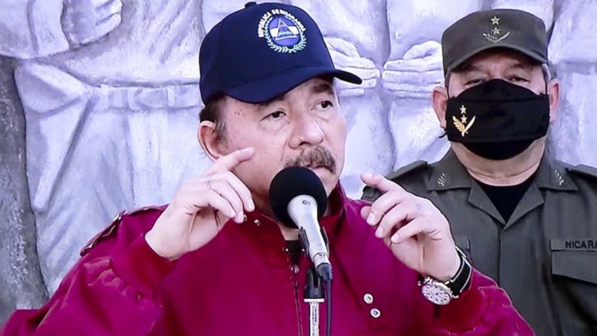 El presidente de Nicaragua, Daniel Ortega.