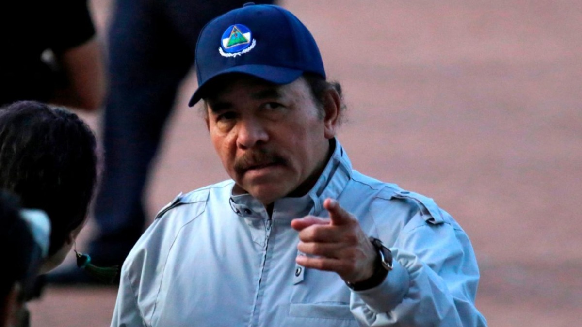 El presidente de Nicaragua, Daniel Ortega.