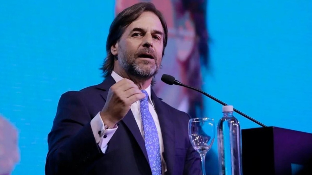 El presidente de Uruguay, Luis Lacalle Pou.