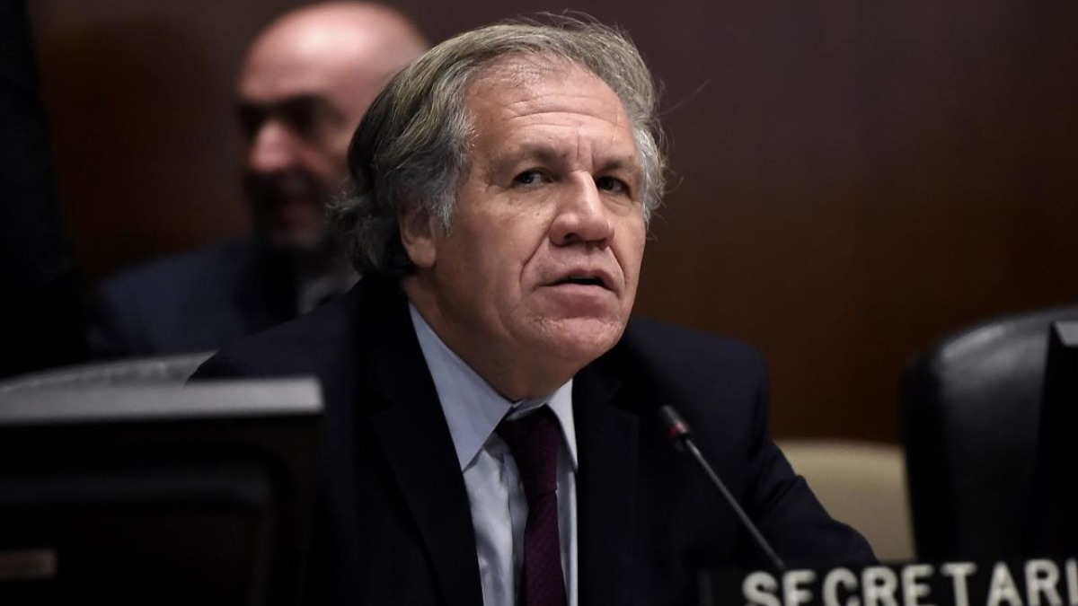 El secretario general de la Organización de Estados Americanos (OEA), Luis Almagro.