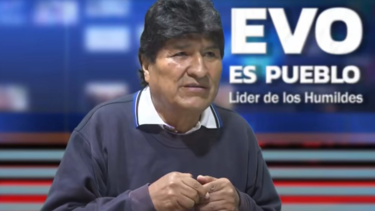 Expresidente Evo Morales. Foto: Captura