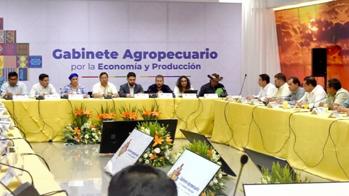 Gabinete Agropecuario en la ciudad de Santa Cruz. Foto: Internet