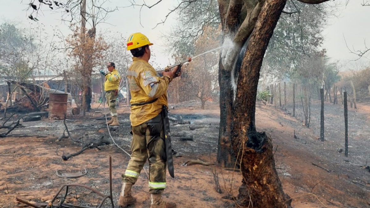 Incendios en municipios de Santa Cruz. Foto: Internet