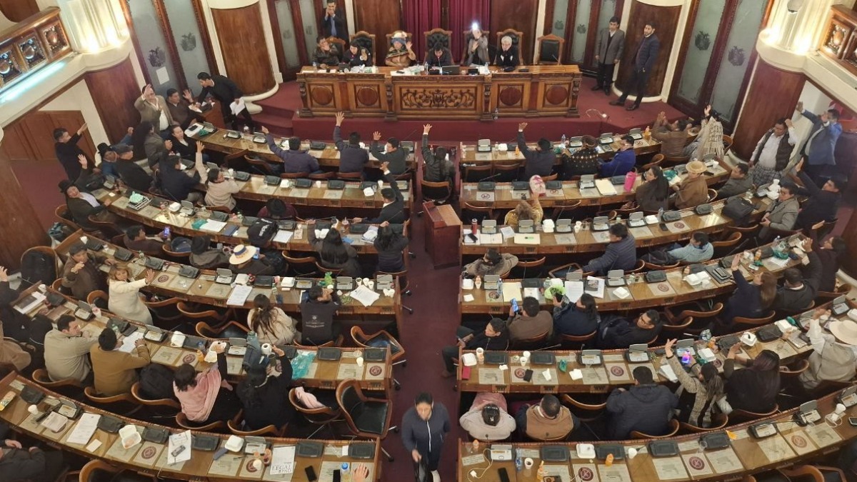 La Cámara de Diputados sesionó en el antiguo hemiciclo. Foto: Diputados