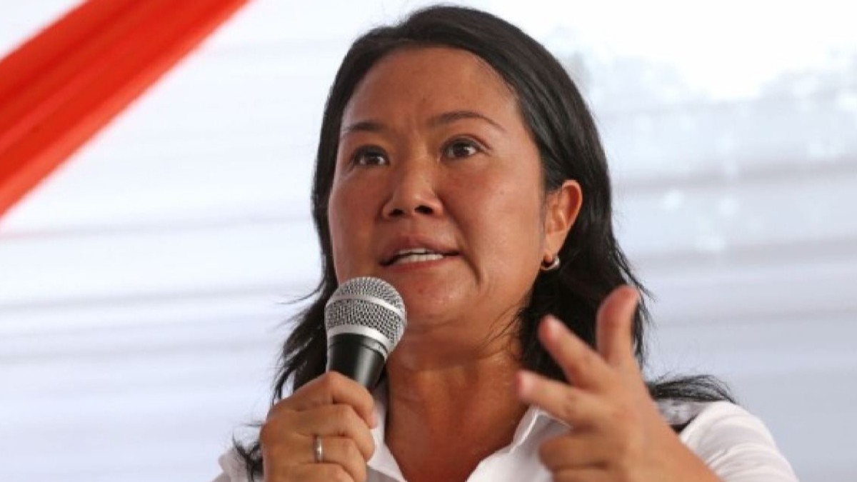 La excandidata presidencial y líder del partido Fuerza Popular, Keiko Fujimori.