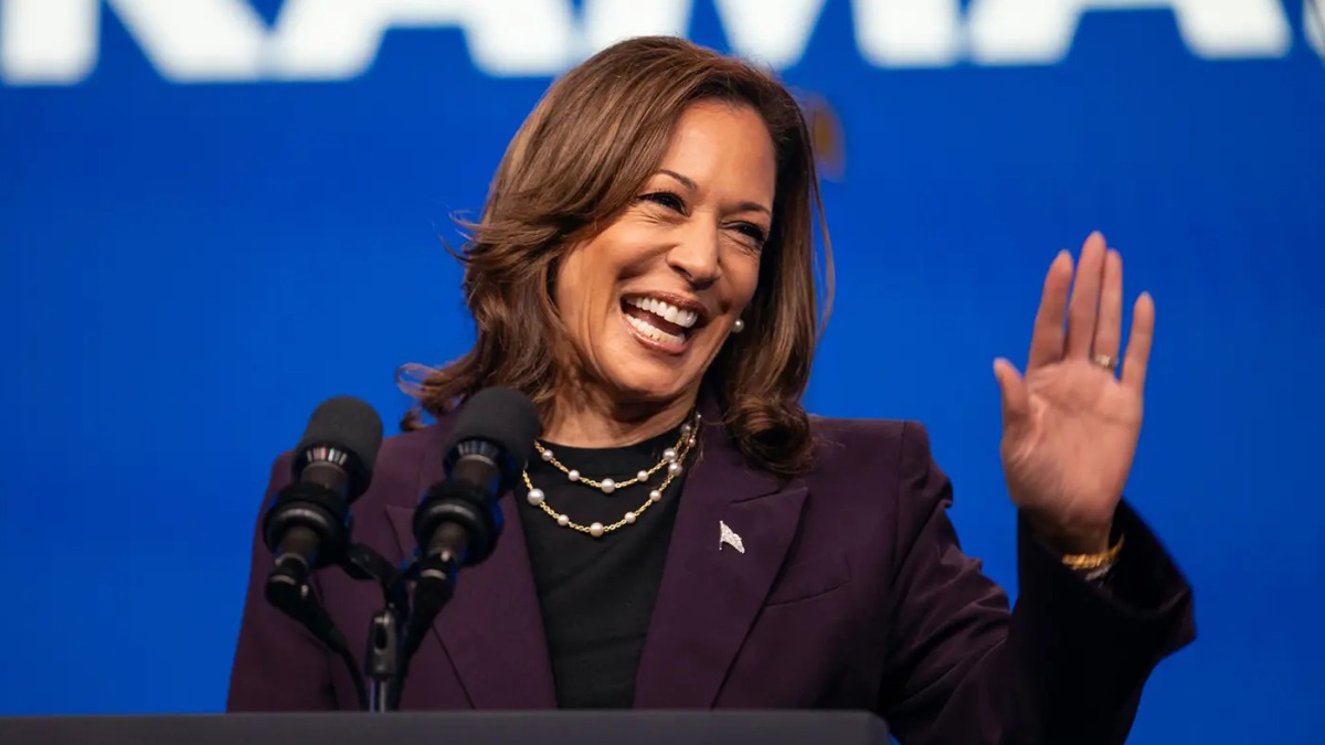 La vicepresidenta de Estados Unidos, Kamala Harris.