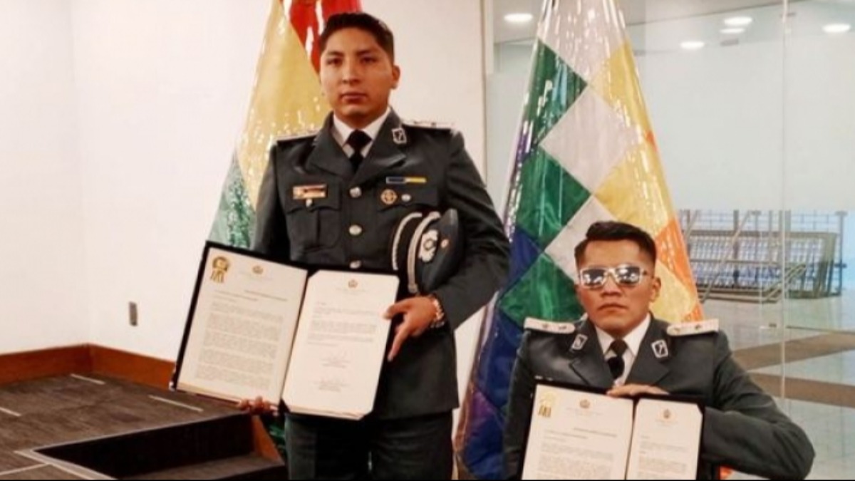 Los cadetes recibieron una condecoración en el Senado. Foto: RKC